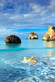 "Petra tou Romiou" also knows as Aphrodite's Rock