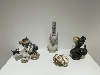 Lisa Clague, Deluge, exhibition view. Courtesy of Momentum Gallery