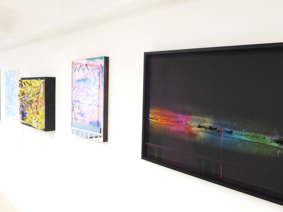 In the cloud, installation view 3