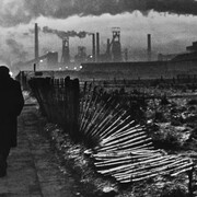 Don McCullin, Early morning west Hartlepool, County Durham (detail), 1963. Courtesy of Hamiltons