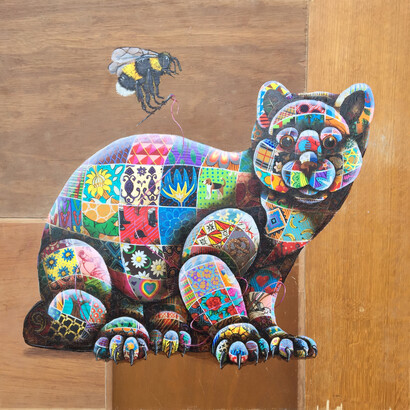 Longshot of Let There Be Light, Angelos, Hellenic Centre, April 2018. 