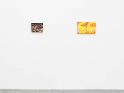 Thiang Uk, Shadow’s edge, exhibition view. Courtesy of Bureau Gallery 