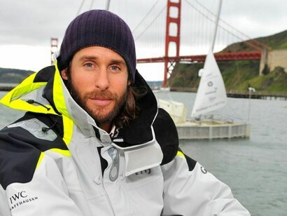 David de Rothschil, captain of The Plastiki  