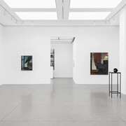 Julie Curtiss, Maid in feathers, exhibition view. Courtesy of White Cube