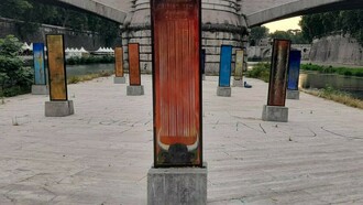 Corrado Veneziano, «Las Geórgicas» visión general, Isla Tiberina, Roma