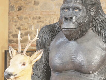 “Regeneration”, 2012, ceramica policroma, 160 x 213 x 190 cm
