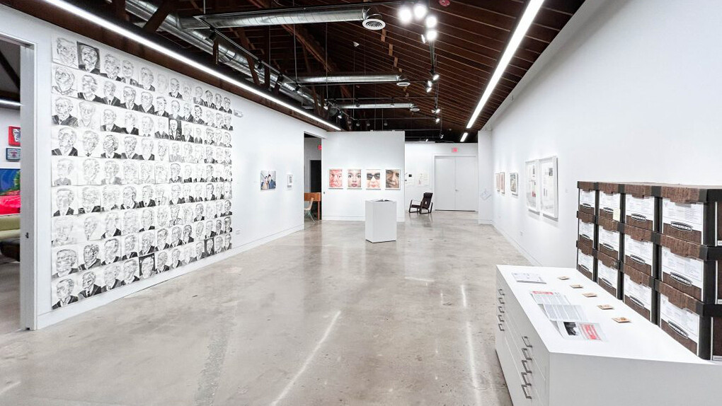 Various artists, The politicians (some of them), exhibition view. Courtesy of Western Exhibitions Gallery