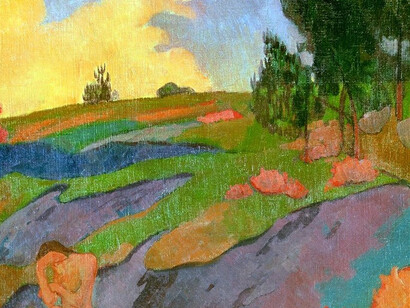 Paul Sérusier. Eve Bretonne ou Mélancolie. 1890