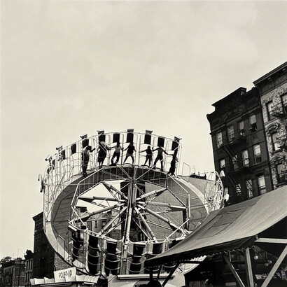 Arthur King, Round-up, 1958. Courtesy of Carrie Haddad Gallery