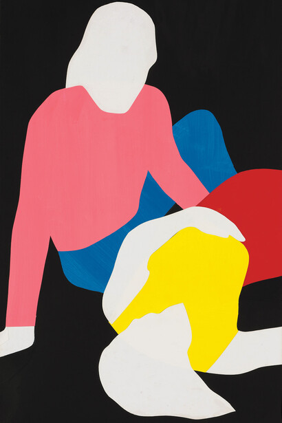 Franz Gertsch, Paar (C) (detail), 1968. Mit freundlicher genehmigung des Museums Franz Gertsch