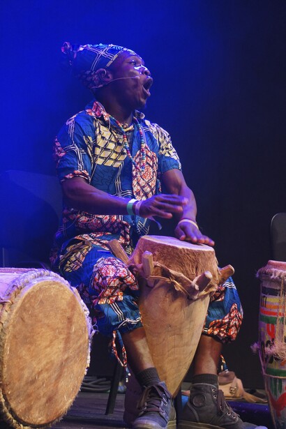 Chouk Bwa Libète. Official showcase at Womex 2015. Photo: Catalina Maria Johnson