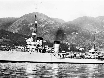 Il cacciatorpediniere Pantera, Mar Rosso