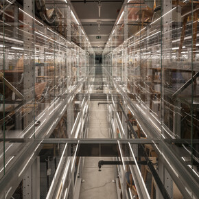Construire pour le pouvoir, vue d'exposition. Avec l'aimable autorisation du Museum für Gestaltung