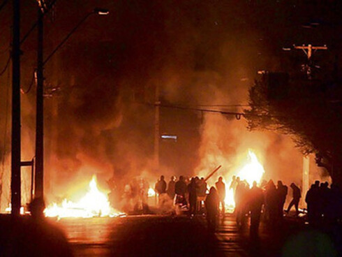 Violent disturbances in Chile