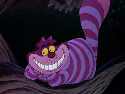 Nel 1865 un gatto assai bizzarro appare sopra un albero nel capolavoro Alice's Adventures in Wonderland