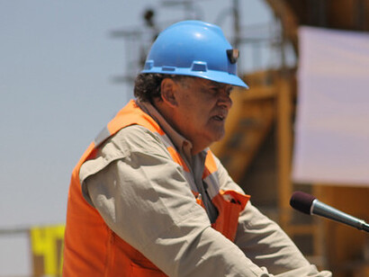 Raimundo Espinoza, presidente de la Federación de Trabajadores del Cobre y director de Codelco