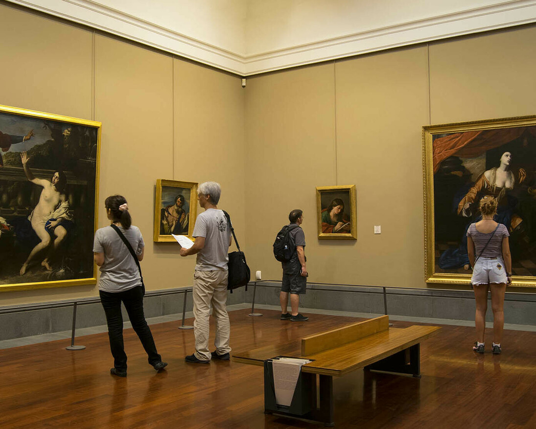 Galleria delle arti a Napoli dal ’200 al ’700, Exhibition view. Courtesy of Museo di Capodimonte