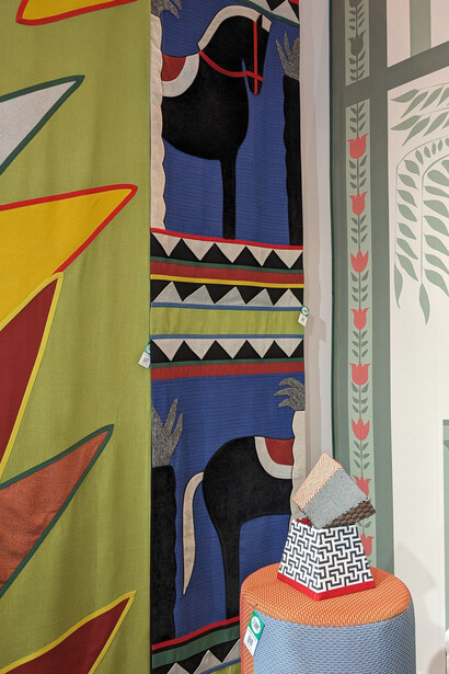 Yevgenia Dotsenko and Alyona Berson, Wall panel, 2020. Courtesy of New Tretyakov Gallery