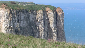 Birdwatchers on the cliff tops at Bempton Cliffs (c) Gehan de Silva Wijeyeratne