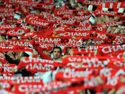 La fiel afición del United