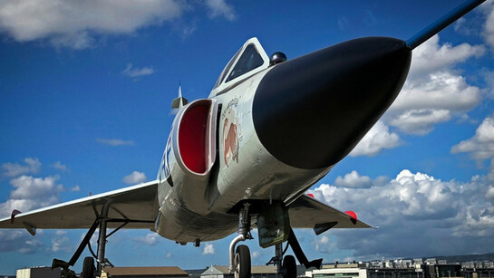 Convair F-102A Delta Dagger. Courtesy of Pearl Harbor Aviation Museum