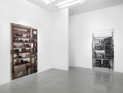 Michelangelo Pistoletto. 'Scaffali'. Simon Lee Gallery, London UK. Installation view