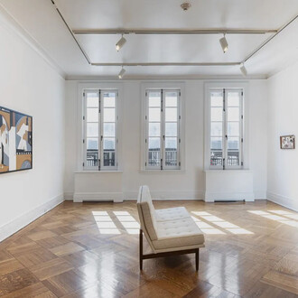 Esphyr Slobodkina, An unbound creativity, exhibition view. Courtesy of Rosenberg & Co.