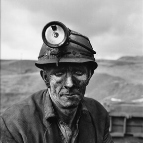 Bruce Davidson, Wales, 1965, gelatin silver print; printed later, 24x20 inches, signed in ink on label affixed to print verso, © Bruce Davidson / Magnum Photos. Courtesy Howard Greenberg Gallery, New York