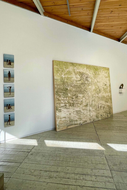 Vários artistas, Devir paisagem, vista da exposição. Cortesia da Galeria Diferença