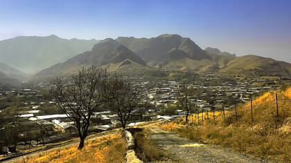 Urgut is a town in the Samarqand Region of Uzbekistan and serves as the administrative center of the Urgut District. It is known for its ancient grove of plane trees, some of which are over 1,000 years old, and for its location in a mountainous area