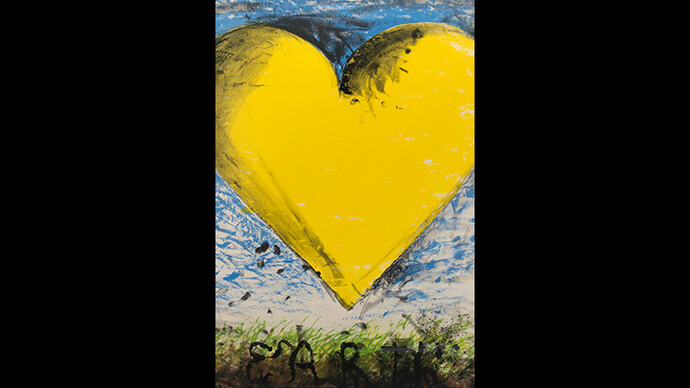 Jim Dine. Courtesy of Galerie Daniel Templon