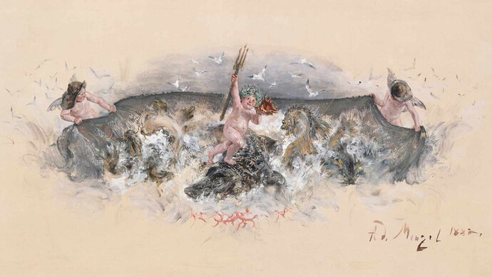 Menzel. Paintings on Paper. Courtesy of Kupferstichkabinett