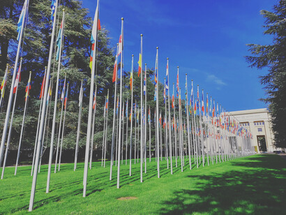 Palais des Nations, Avenue de la Paix, Geneva, Switzerland- The United States is caught in a damned-if-you-do and damned-if-you-don't dilemma