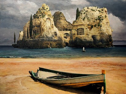 Roberto González Fernández. Cuadro de la serie Boecklias