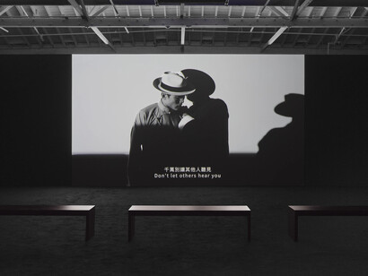 Yang Fudong, Sparrow on the sea, exhibition view. Courtesy of Marian Goodman Gallery 