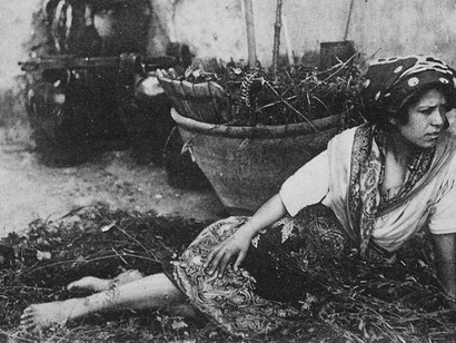 Una contadina napoletana nell'800