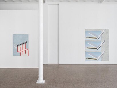 Anne Neukamp, Exhibition view. Courtesy of Galerie Greta Meert