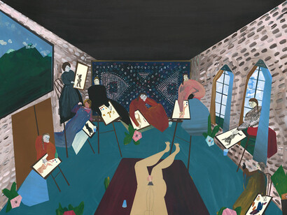 Andrea Heimer, Little Circus, Exhibition view. Courtesy of Antonio Colombo Arte Contemporanea