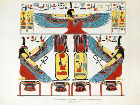 Locandina della mostra sull'Egitto