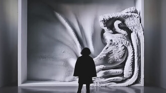 Depiction of "melting memories" to visulize the moment of remembering 