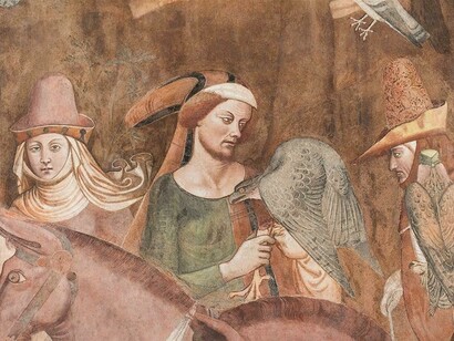 Buonamico Buffalmacco, Il Trionfo della Morte, particolare