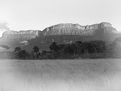 Vista del Auyantepui desde Uruyén, Venezuela