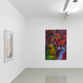 Vari artisti, The rosy crucifixion, vista della mostra. Per gentile concessione di Galleria Massimo Minini