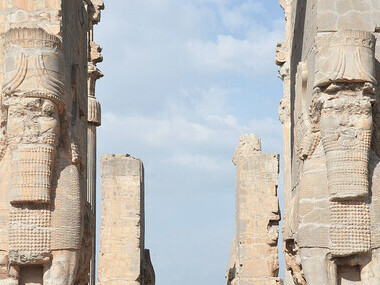 Lamassu at Persepolis, present-day Iran