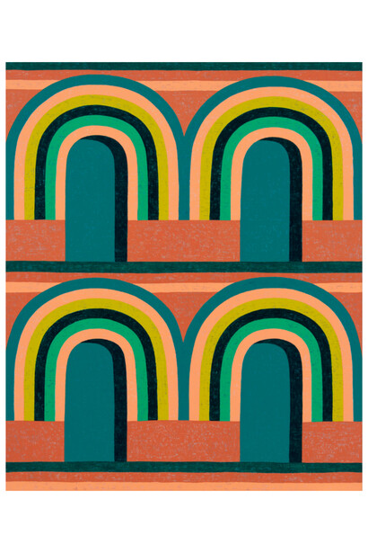 Matt Kleberg, Dovecote Loveboat, 2023, oilstick on canvas, 84x70 inches. Courtesy the artist and Berggruen Gallery