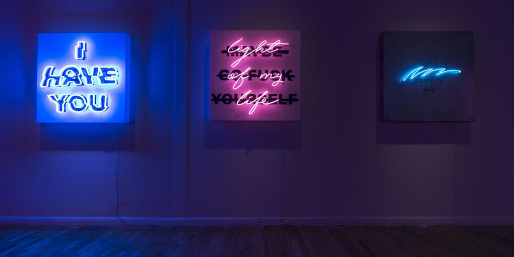Gas Light Love Bomb. Courtesy of k contemporary 