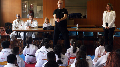 Budo teaches complete determination combined with mental flexibility and constant adaptation