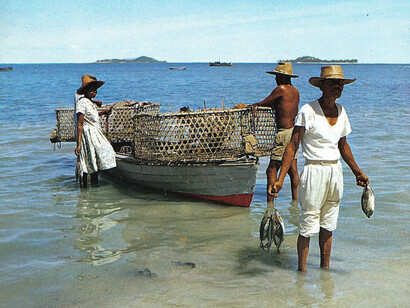 Pescatori seychelliani, Mahé, Seychelles