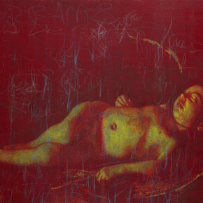 Bruce High Quality Foundation, Sleeping Cupid, 2017. Courtesy of Pippy Houldsworth Gallery