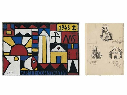 Universalismo Constructivo. Courtesy of Museo Torres García